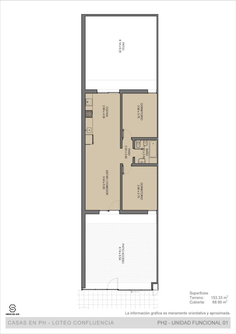 Casa en PH altura Antena Claro - Landriani Blenkmann Inmobiliaria — foto 3